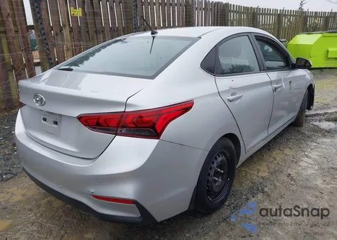2018 Hyundai Accent Se из США, поврежденный, VIN 3KPC24A36JE023198